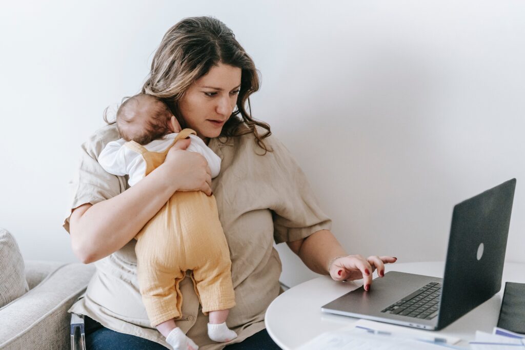 Work at home mom